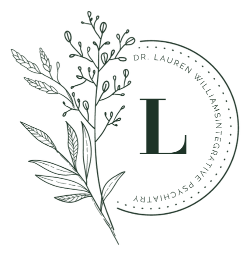 Dr. Lauren Williams dark footer logo